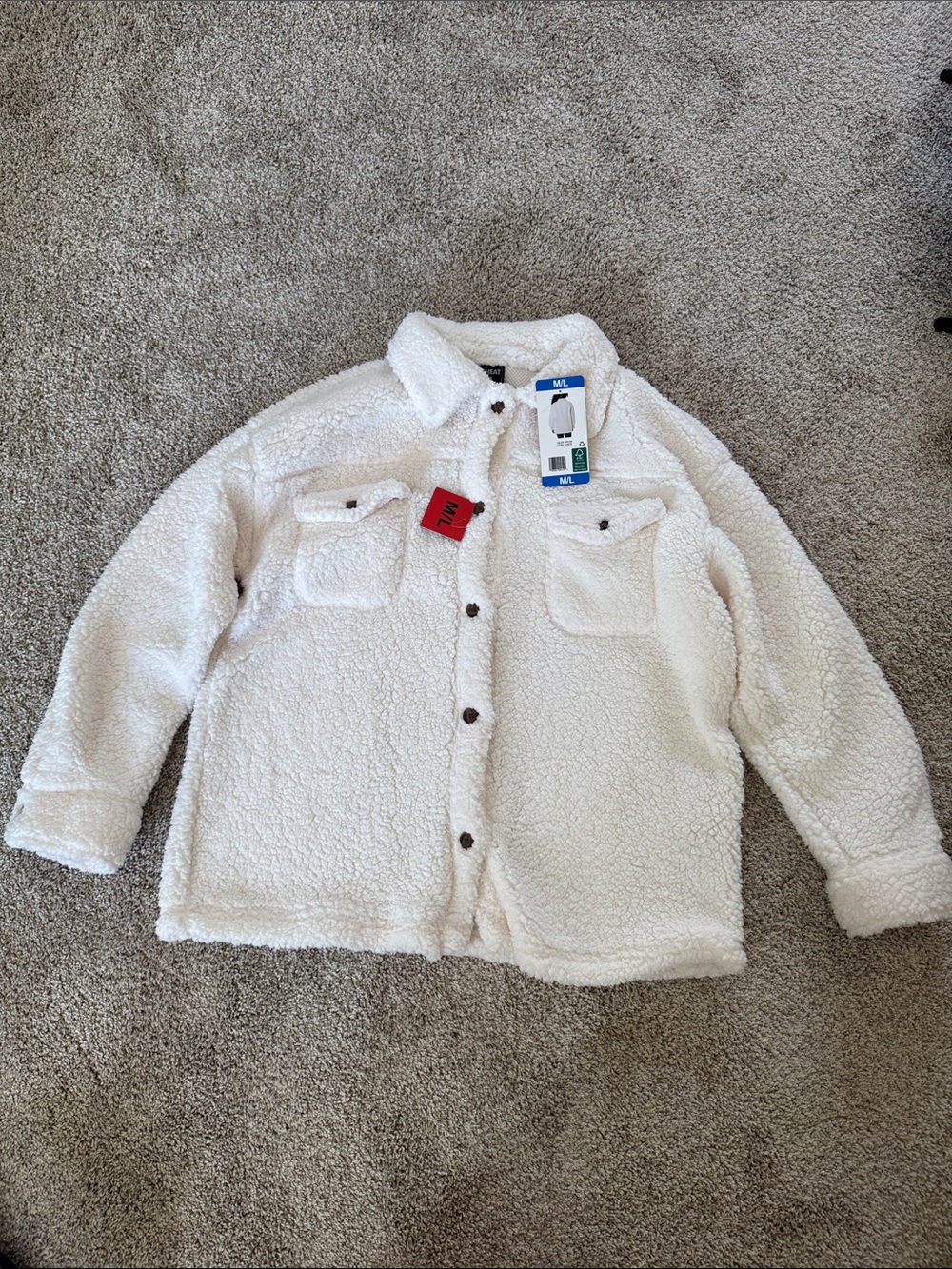 32 Degrees Heat Button-Up Jacket